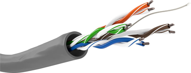 Goobay 68710 netværkskabel Grå 100 m Cat5e U/UTP (UTP)