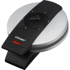Cloer 1629 vaffeljern 5 vaffel/vafler 930 W Sort, Metallic