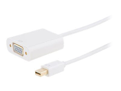 Prokord MDP12V-1m Mini DisplayPort VGA (D-Sub) Hvid