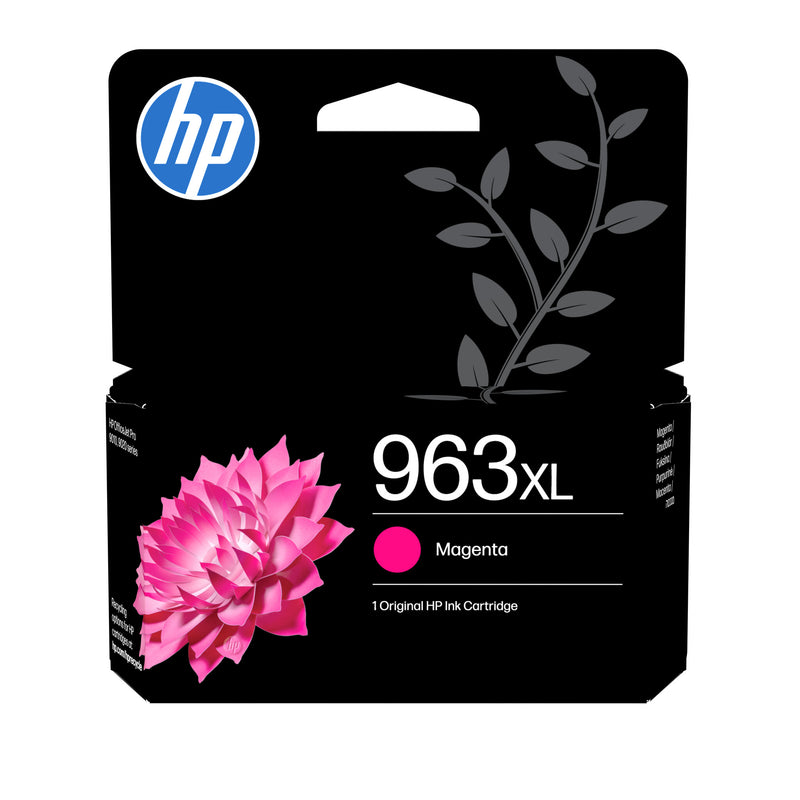 HP 963XL Original Ink-blækpatron med høj kapacitet, magenta