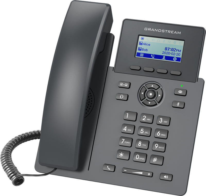 Grandstream Networks GRP2601 IP-telefon Sort 1 Linier LCD