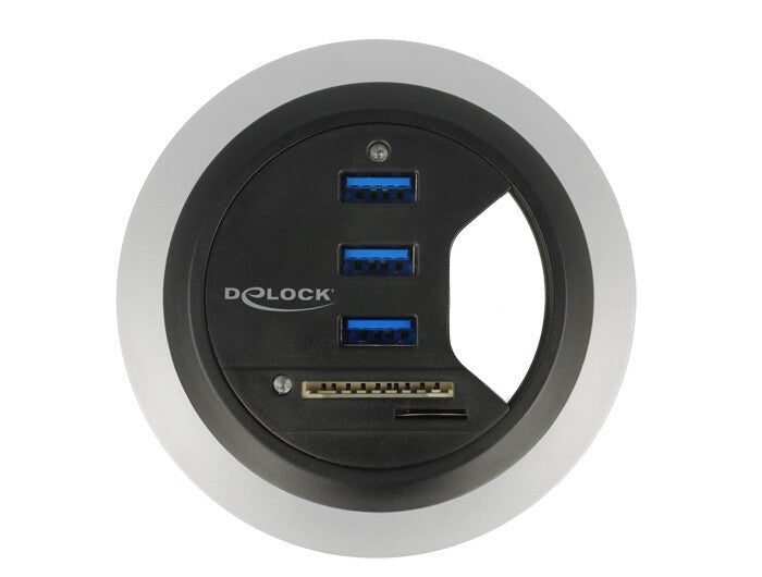 DeLOCK 62869 stikkontakt Sort
