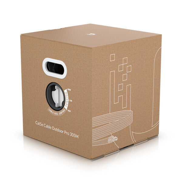 Ubiquiti UACC-CABLE-C5E-OUTDOOR-PRO-305M-W netværkskabel Hvid Cat5e S/UTP (STP)