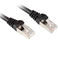 Sharkoon 0.5m Cat.6 S/FTP netværkskabel Sort 0,5 m Cat6 S/FTP (S-STP)