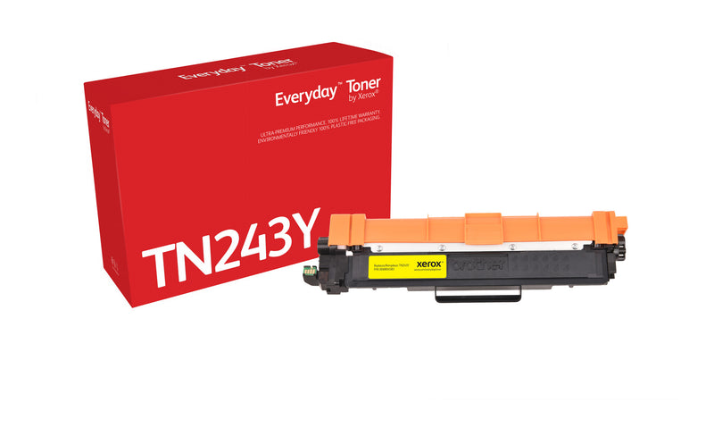 Everyday™ Gul Toner by Xerox compatible with Brother TN-243Y, Standard kapacitet