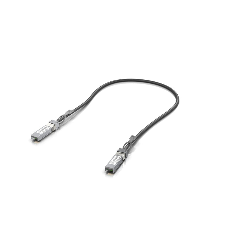 Ubiquiti UACC-DAC-SFP10-0.5M InfiniBand og fiberoptisk kabel 0,5 m SFP+ Sort