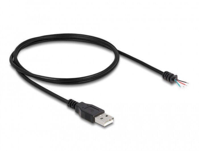 DeLOCK 64184 USB-kabel USB 2.0 1 m USB A Sort