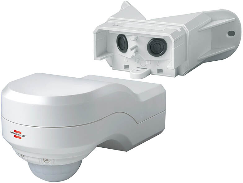 Brennenstuhl PIR 240 Passiv infrarød (PIR) sensor Ledningsført Hvid