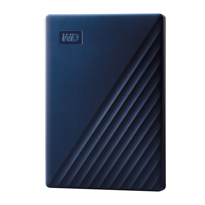Western Digital My Passport for Mac ekstern harddisk 2 TB USB Type-A / USB Type-C 3.2 Gen 1 (3.1 Gen 1) Blå