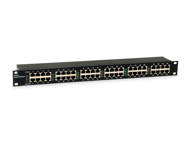 LevelOne ESP-2400 overspændingsbeskytter Sort 0 AC stikkontakt(er) 58 V