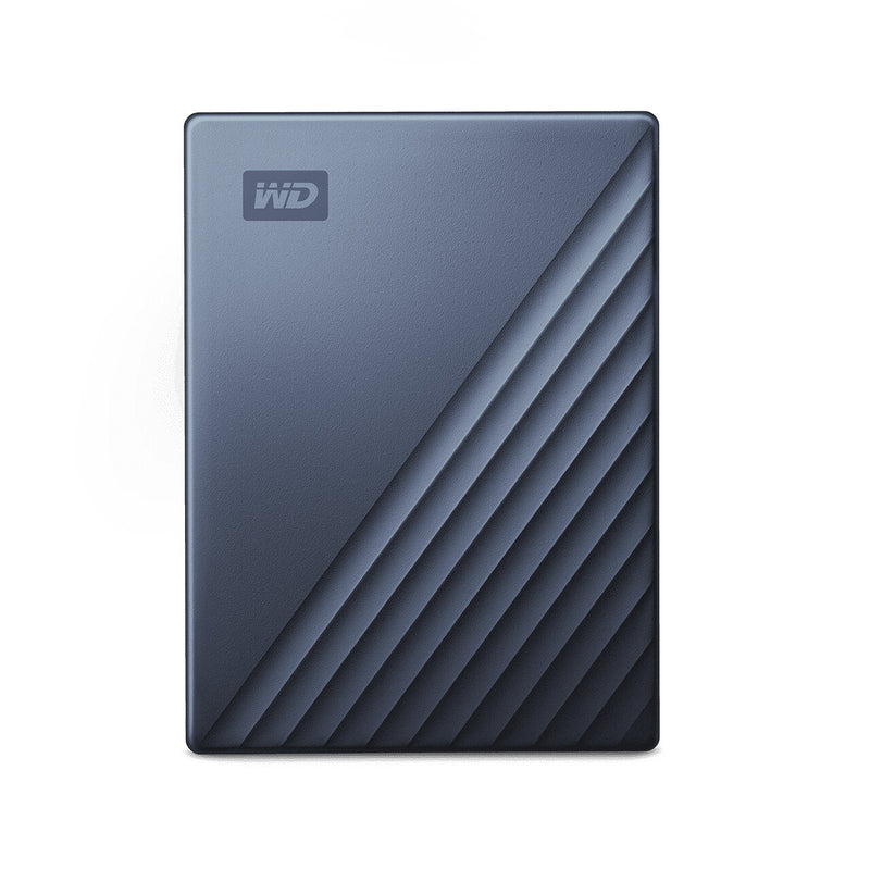 Western Digital My Passport Ultra ekstern harddisk 5 TB USB Type-C 3.2 Gen 1 (3.1 Gen 1) Blå