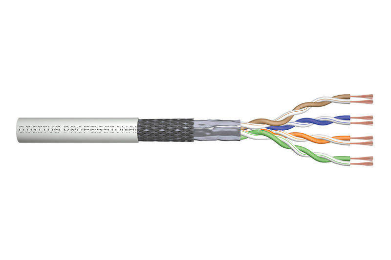 Digitus DK-1531-P-305-1 netværkskabel Grå 305 m Cat5e SF/UTP (S-FTP)