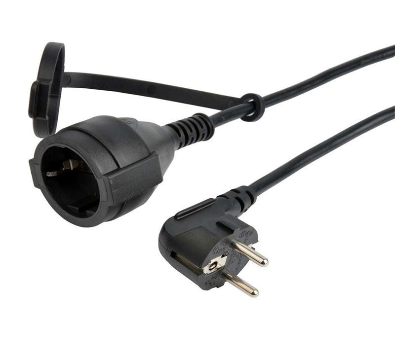 Prokord DPC-0055 el-ledning Sort 10 m CEE7/7 CEE7/4