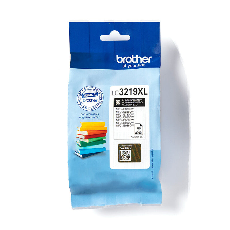 Brother LC3219XLBK blækpatron 1 stk Original Sort