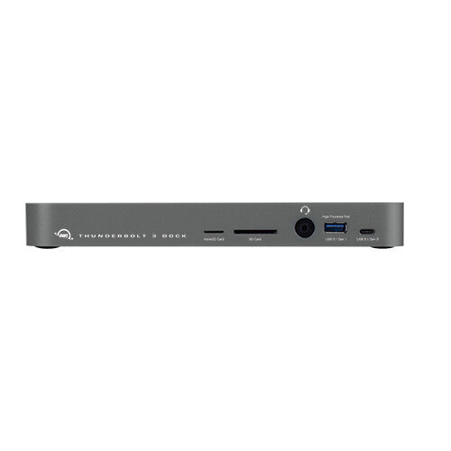 OWC OWCTB3DK14PSG dockingstation Ledningsført Thunderbolt 3 Grå