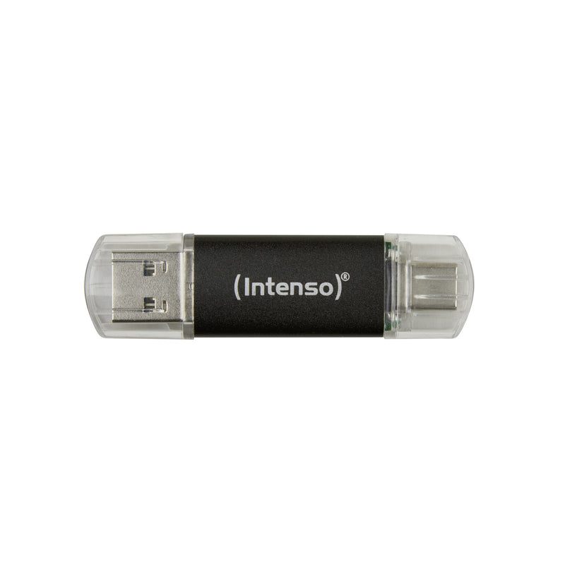 Intenso Twist Line USB-nøgle 128 GB USB Type-A / USB Type-C 3.2 Gen 1 (3.1 Gen 1) Anthracit