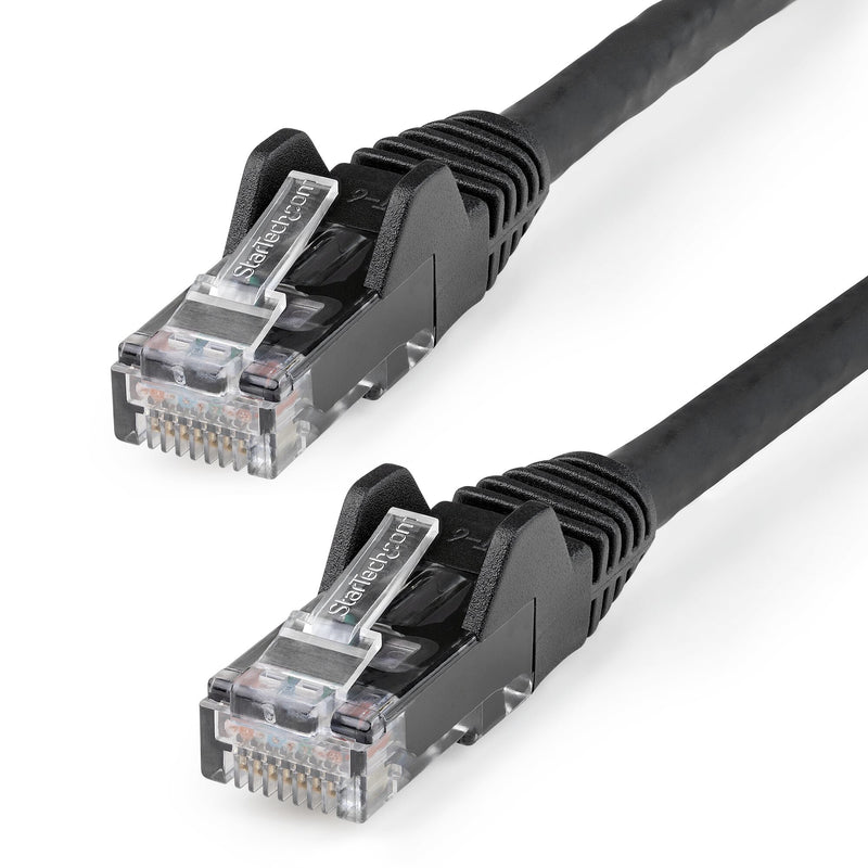 StarTech.com N6LPATCH2MBK netværkskabel Sort 2 m Cat6 U/UTP (UTP)