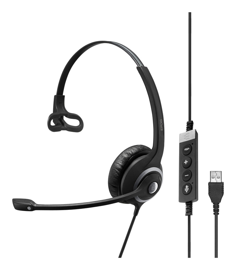 EPOS IMPACT SC 230 USB MS II Kablet Høretelefoner Sort