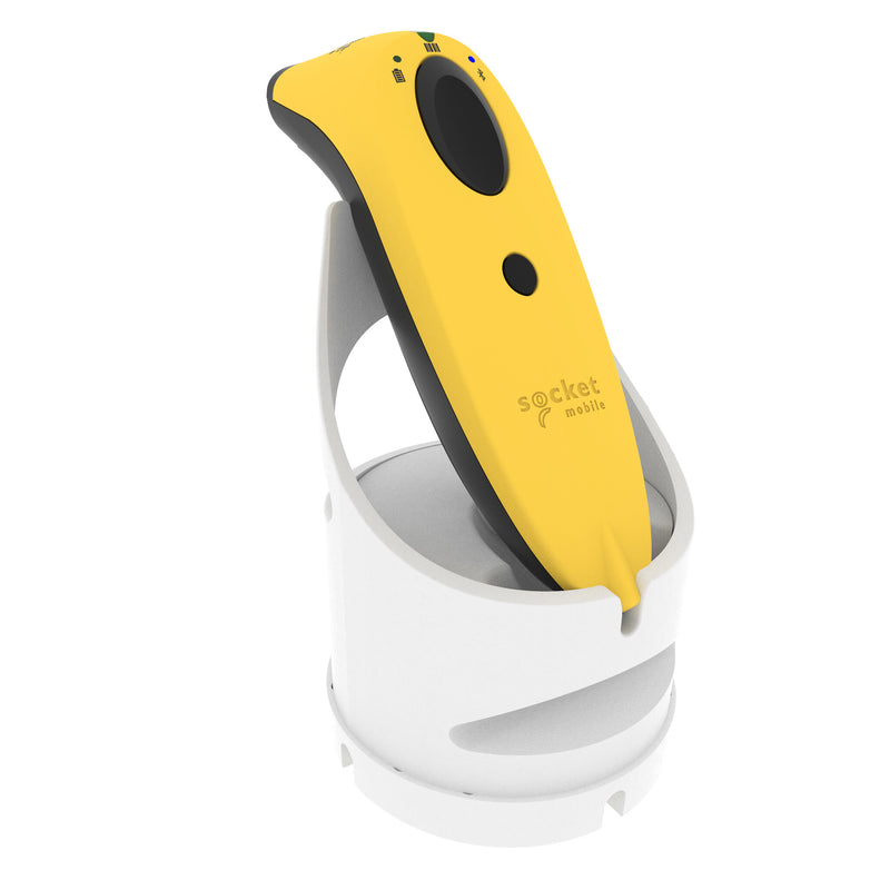 Socket Mobile S720 Håndholdt stregkodelæser 1D/2D Lineær Hvid, Gul