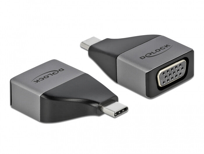 DeLOCK 64002 USB grafisk adapter 1920 x 1080 pixel Grå