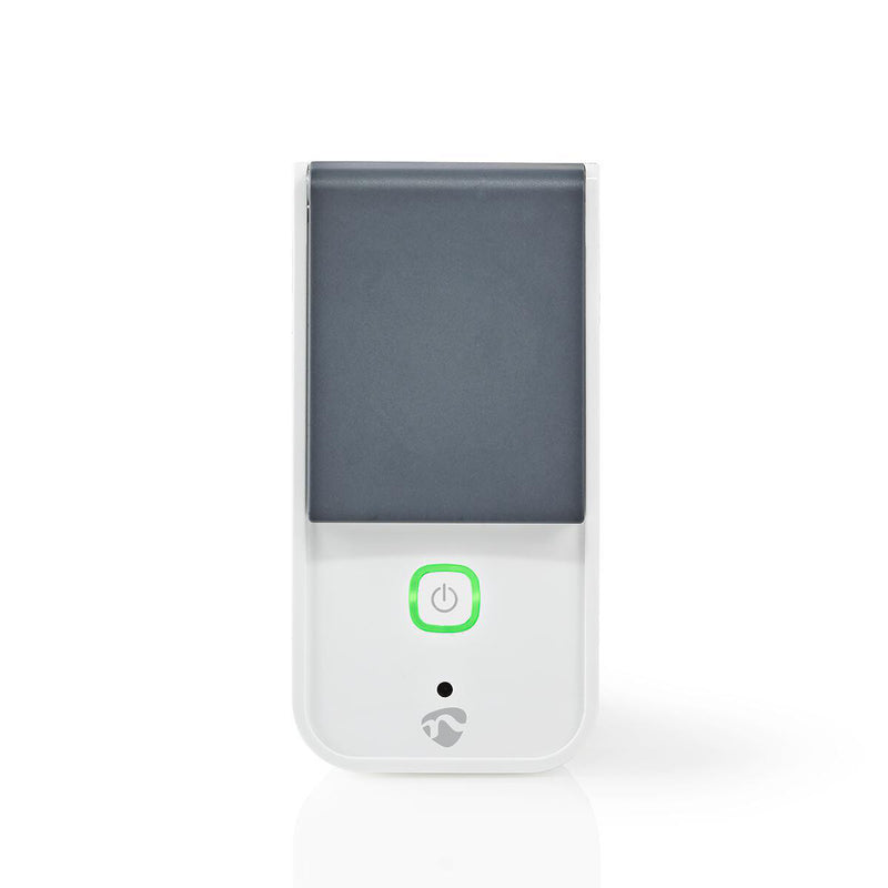 Nedis WIFIPO120FWT smart stik 3680 W Grå, Hvid