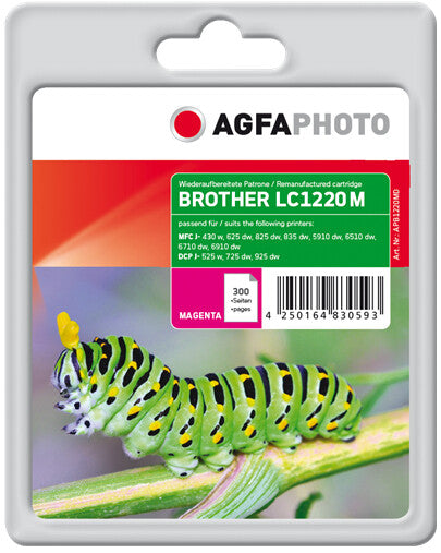 AgfaPhoto APB1220MD blækpatron 1 stk Magenta