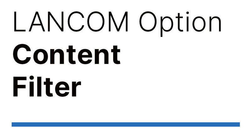 LANCOM Content Filter E-mail-klient 25 licens(er) 3 År