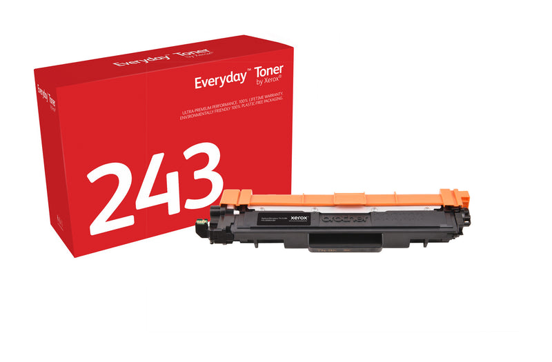 Everyday™ sprt Toner by Xerox compatible with Brother TN-243BK, Høj kapacitet