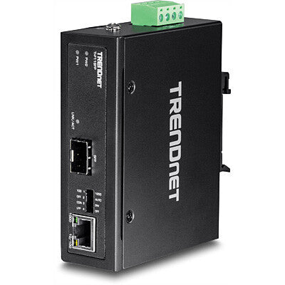 Trendnet TI-F11SFP netværksomformer til medie 1000 Mbit/s Sort