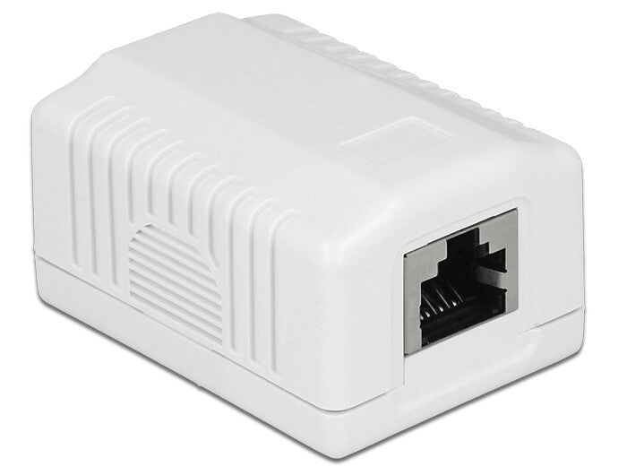 DeLOCK 86196 stikkontakt RJ-45 Hvid