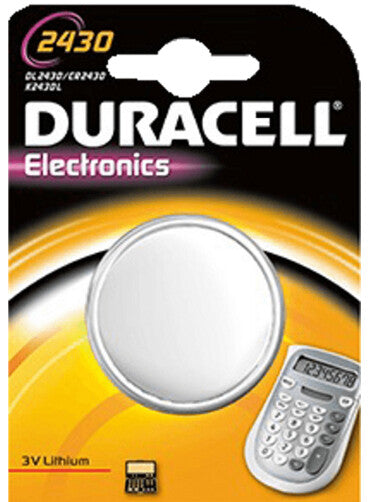Duracell 030398 husholdningsbatteri Engangsbatteri CR2430 Lithium