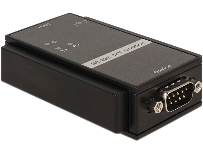 DeLOCK 62500 kabel kønsskifter RS-232 Sort