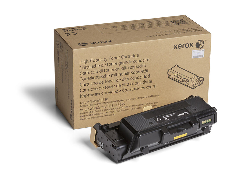 Xerox Phaser 3330 WorkCentre 3335/3345 stor kapacitet SORT tonerpatron (8500 sider)
