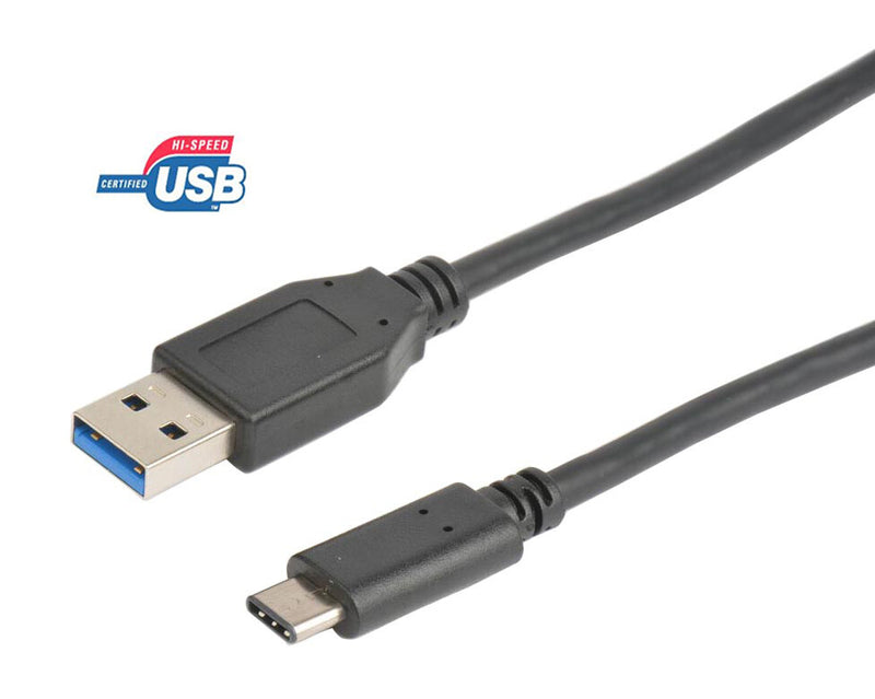 Prokord USBAM-CM 04-LSZH USB-kabel USB 3.2 Gen 1 (3.1 Gen 1) 2 m USB A USB C Sort