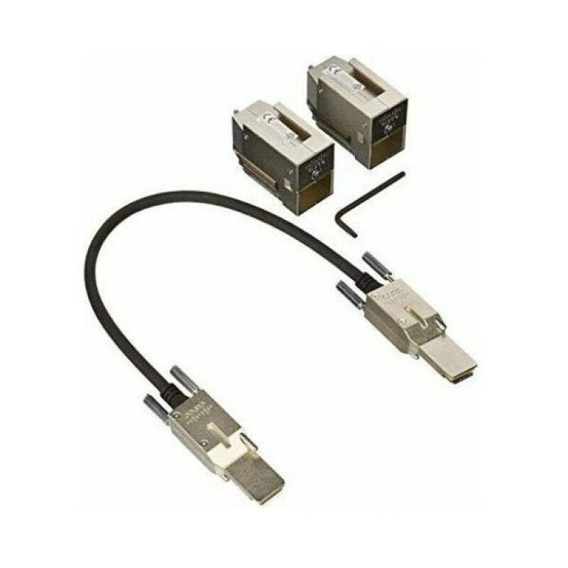 Cisco C9200L-STACK-KIT= InfiniBand og fiberoptisk kabel 0,48 m Sort, Grå