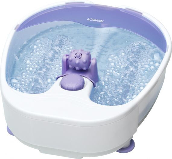 Bomann FM 8000 CB fodbad 90 W Violet, Hvid