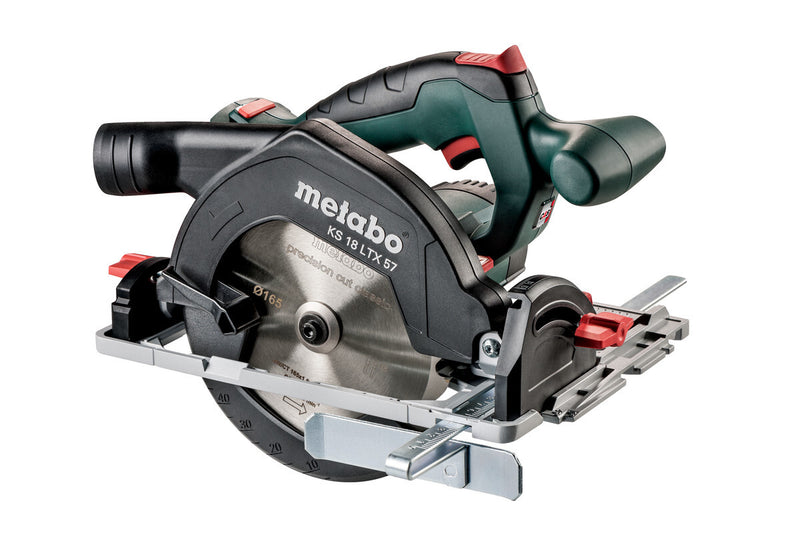 Metabo KS 18 LTX 57 16,5 cm Sort, Grøn, Rød 4600 rpm