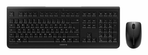 CHERRY DW 3000 tastatur Mus inkluderet Hjemme/kontor RF trådløst QWERTY Italiensk Sort