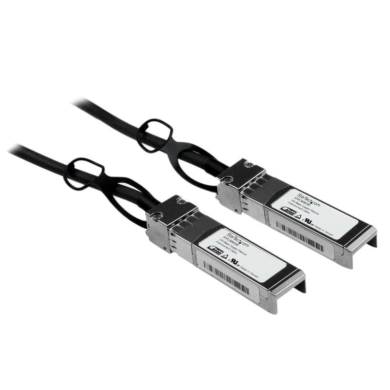 StarTech.com SFPCMM3M InfiniBand og fiberoptisk kabel 3 m SFP+ Sort