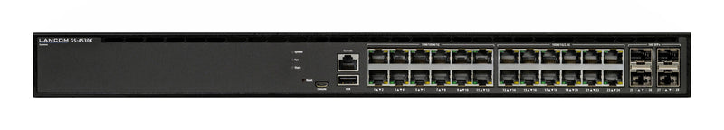 LANCOM GS-4530X Administreret L3 2.5G Ethernet (100/1000/2500) 1U Sort