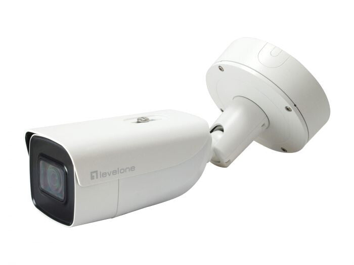 LevelOne FCS-5212 overvågningskamera Kugle (form) IP-sikkerhedskamera Indendørs & udendørs 3200 x 1800 pixel Gulv/væg