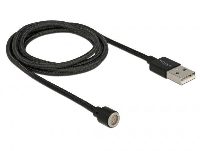 DeLOCK 85724 USB-kabel USB 2.0 1,1 m USB A 0,48 Gbit/sek. Sort