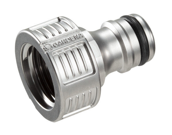 Gardena 18240-20 vandslange beslag Tap stik Metal Metallic 1 stk