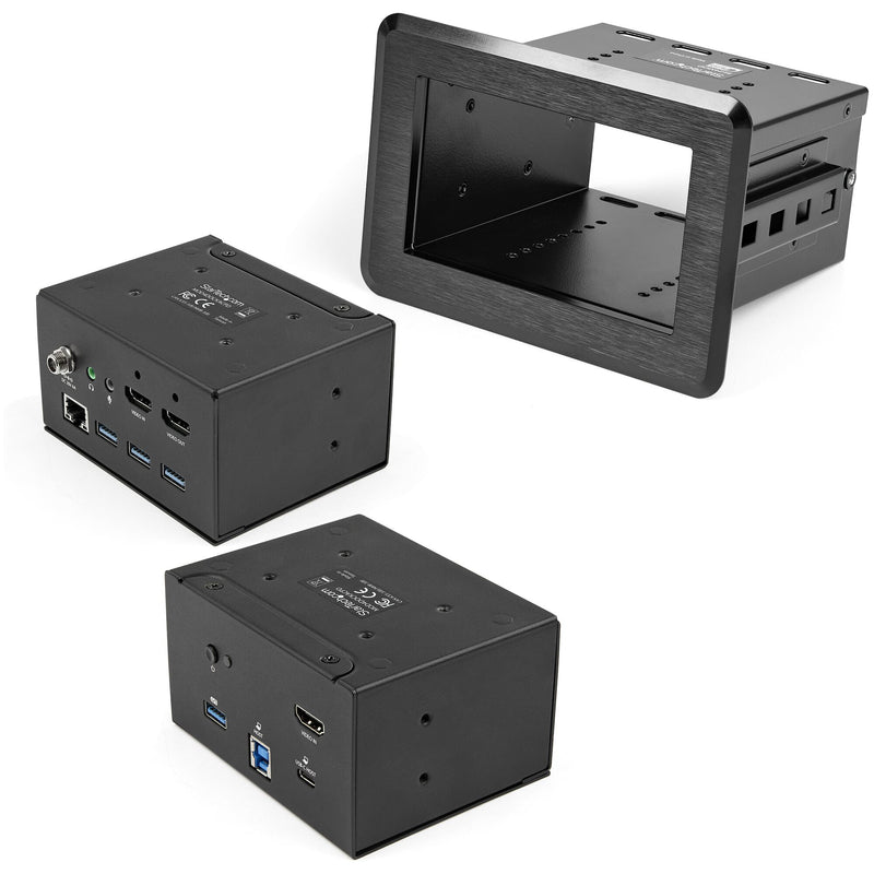 StarTech.com KITBZDOCK AV konferenceforbindelse 3840 x 2160 pixel Ethernet LAN Sort