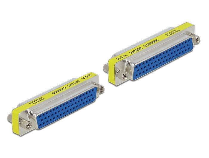 DeLOCK 65002 kabel kønsskifter D-Sub 50pin Sølv