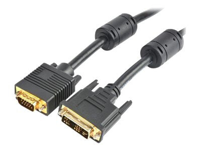 Prokord DVI-VGA 0049 videokabel adapter 2 m DVI-A VGA (D-Sub) Sort