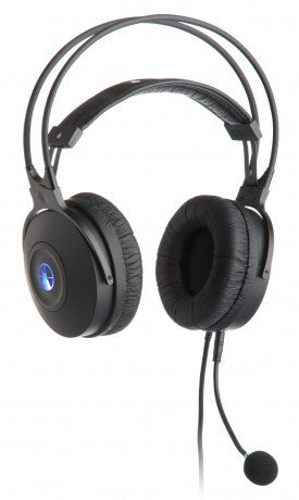 Connect IT CI-256 hovedtelefoner/headset Ledningsført Spil Sort