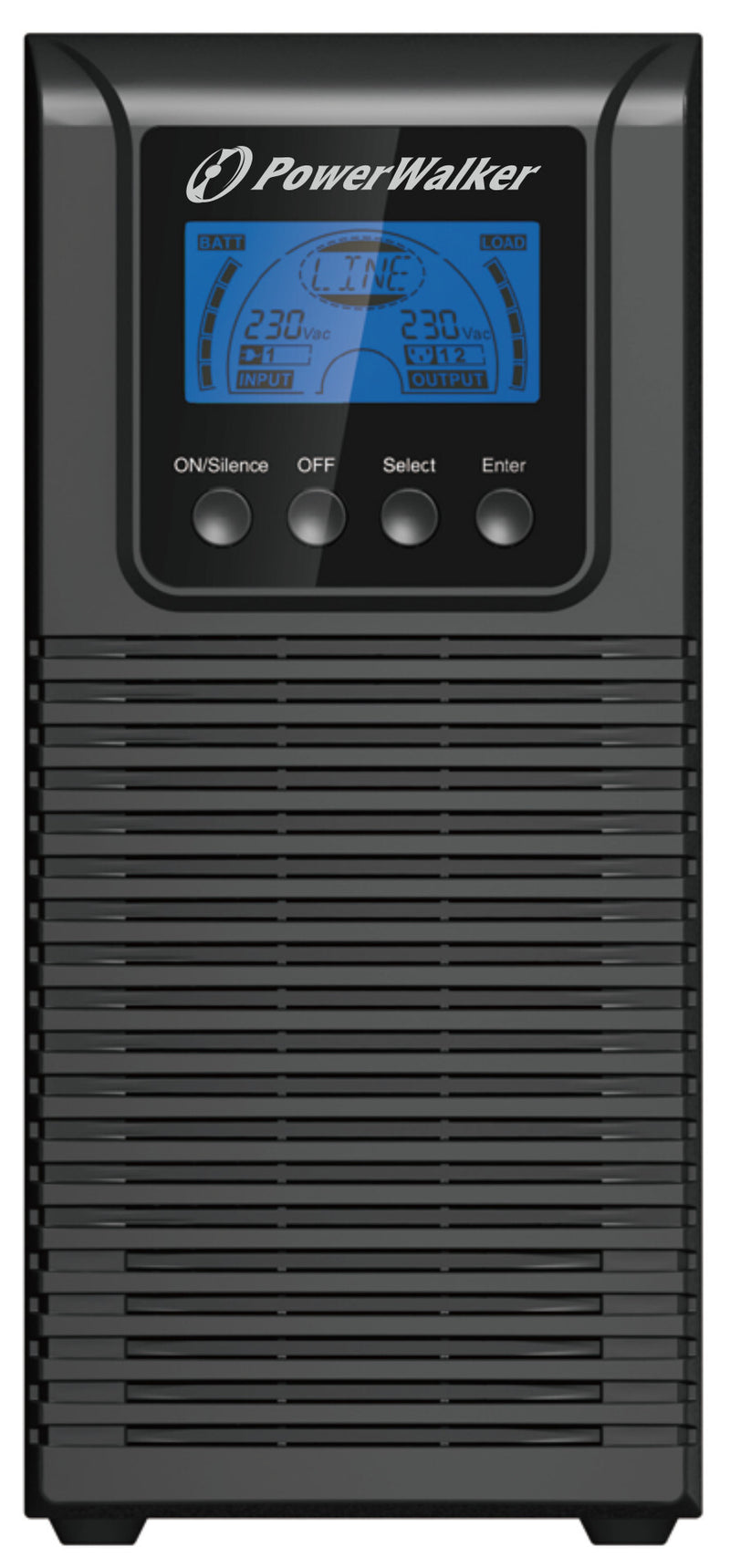 PowerWalker VFI 1000 TGS UPS-enhed Dobbeltkonvertering (online) 1 kVA 900 W 3 AC stikkontakt(er)