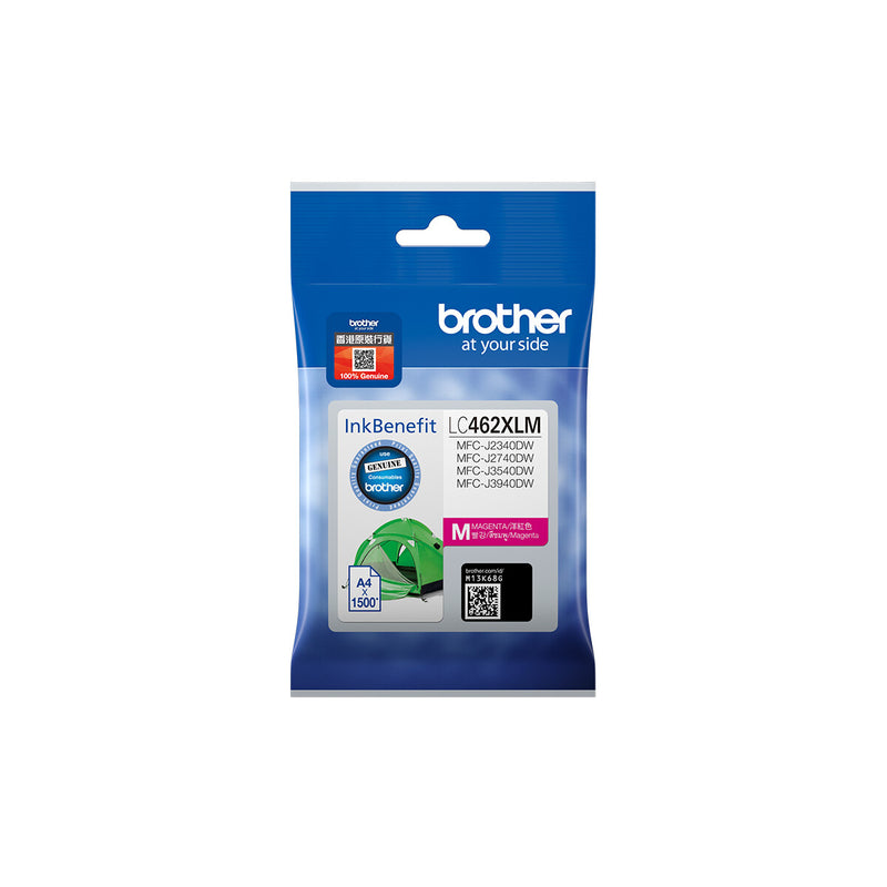 Brother LC462XLM blækpatron 1 stk Original Højt (XL) udbytte Magenta