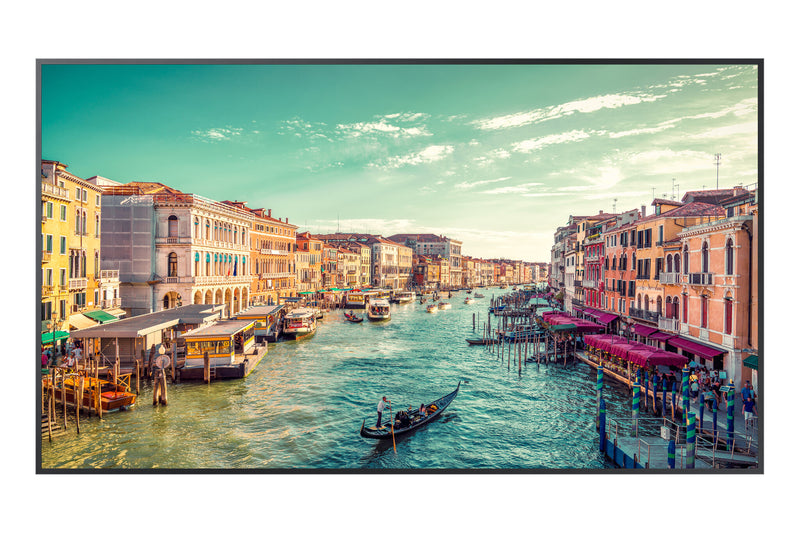 Samsung QM98T-B Digital fladpaneldisplay 2,49 m (98") LCD Wi-Fi 500 cd/m² 4K Ultra HD Sort Indbygget processer Tizen 4.0